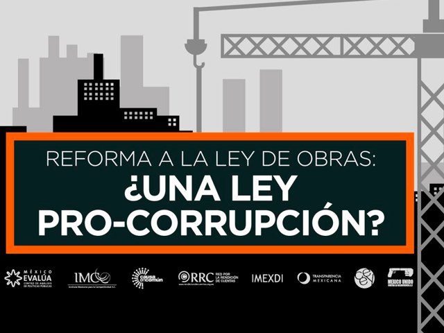 La Propuesta De Reforma A La Ley De Obras Públicas Es Contraria Al