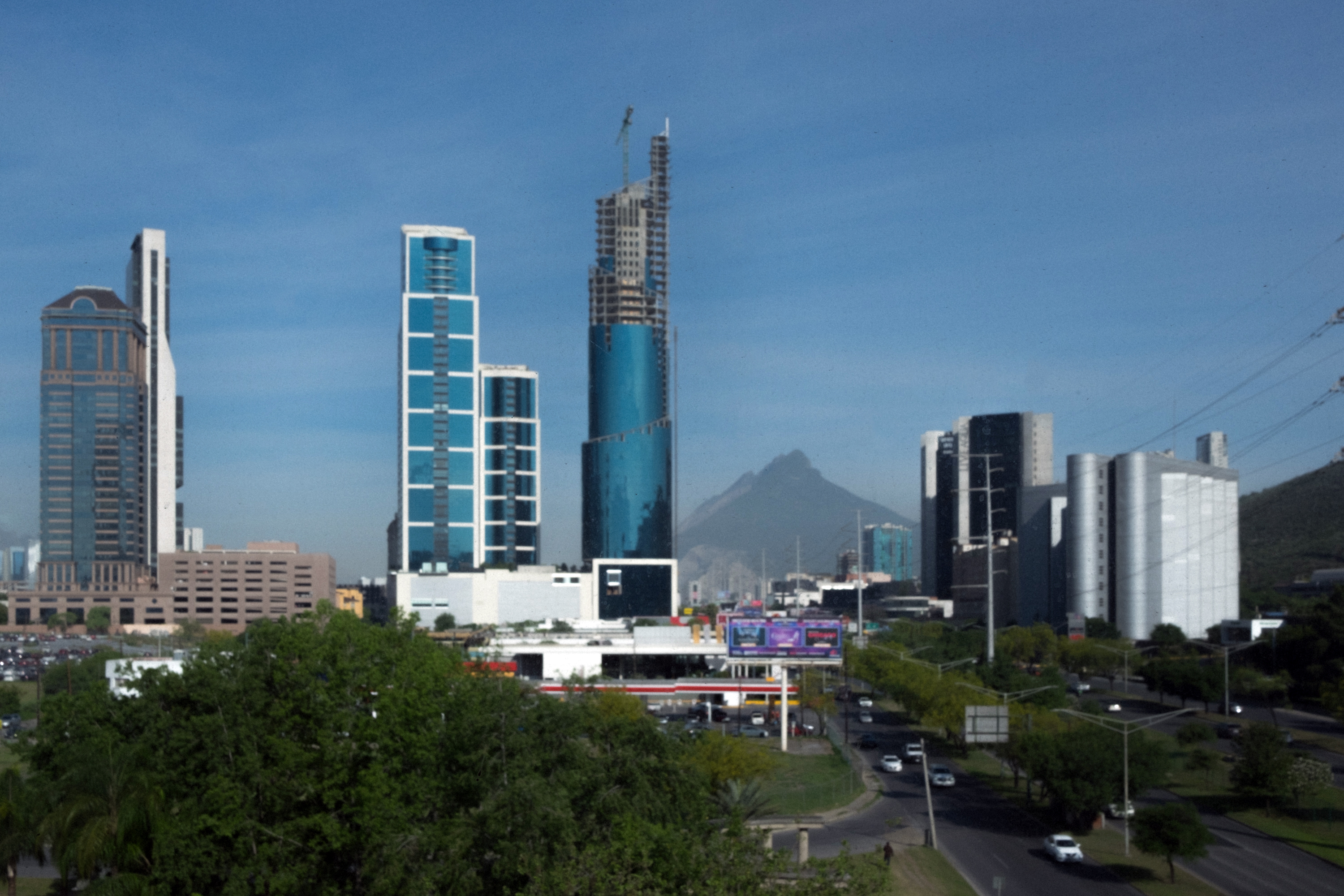 Vista panorámica del municipio de San Pedro Garza García de Nuevo León.