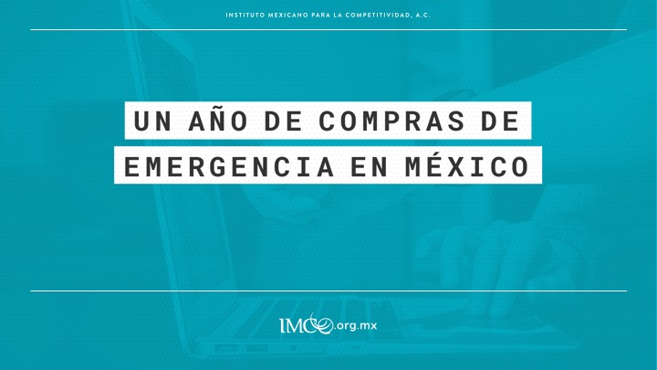 Compras de emergencia por covid en México